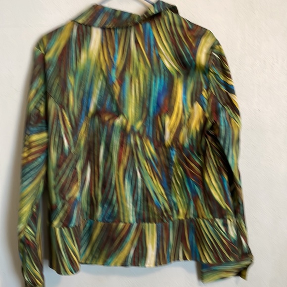 zip front blouse large - Picture 6 of 6